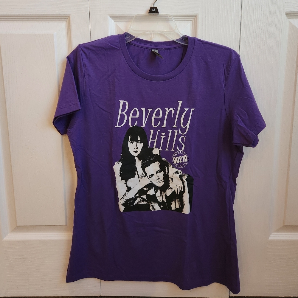NWOT Beverly Hills 90210 T-shirt ft Brenda & Dylan